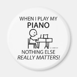 Piano Ingenting annat Magnet