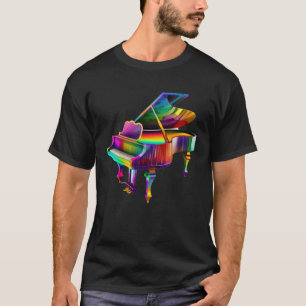 Piano Instrument för Pianist Musician Tangentbord  T Shirt