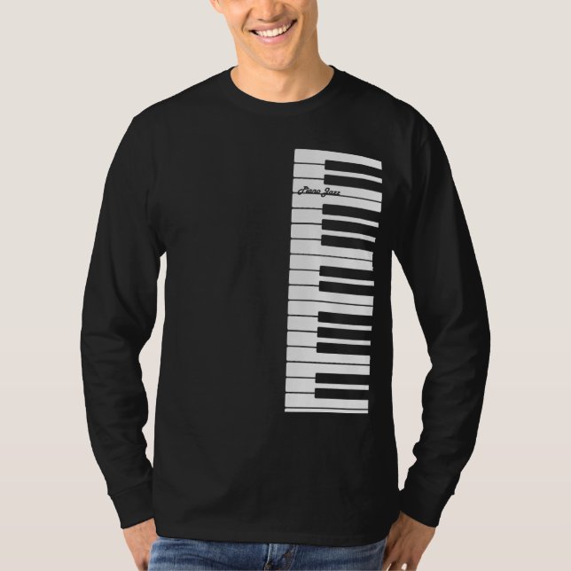 Piano Jazz Tee (Framsida)