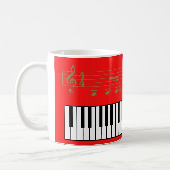 Piano Kaffemugg (Vänster)
