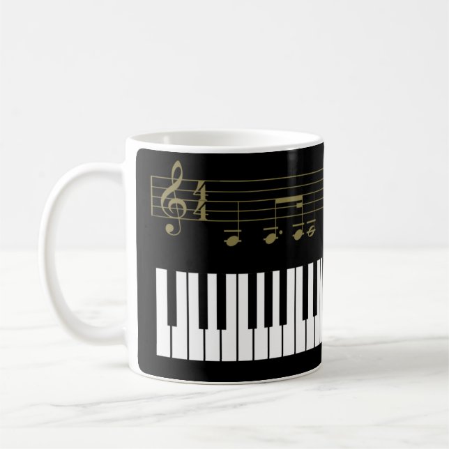 Piano Kaffemugg (Vänster)