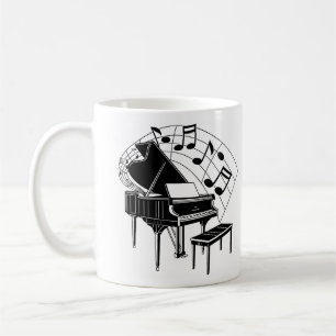 Piano Kaffemugg