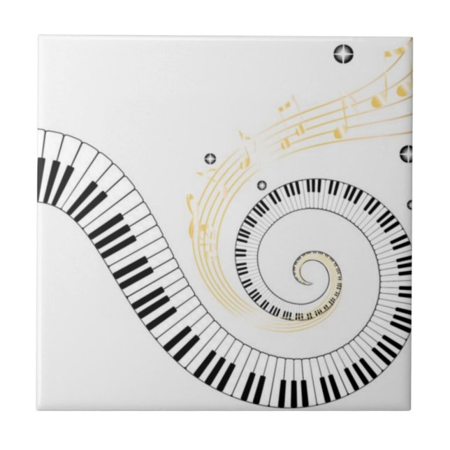 Piano Kakelplatta (Framsidan)