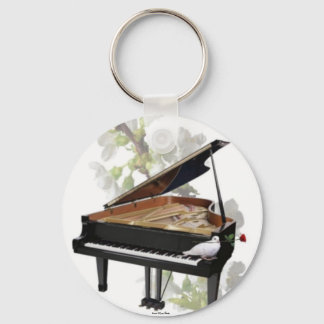 Piano Keychain Nyckelring