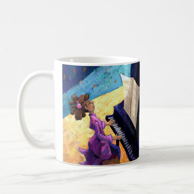 Piano-konsert Kaffemugg (Vänster)