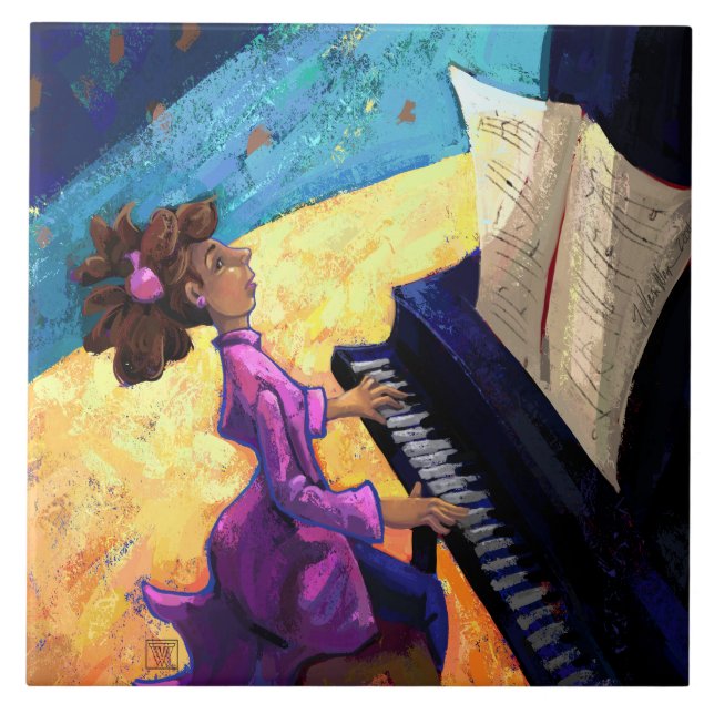 Piano-konsert Kakelplatta (Framsidan)