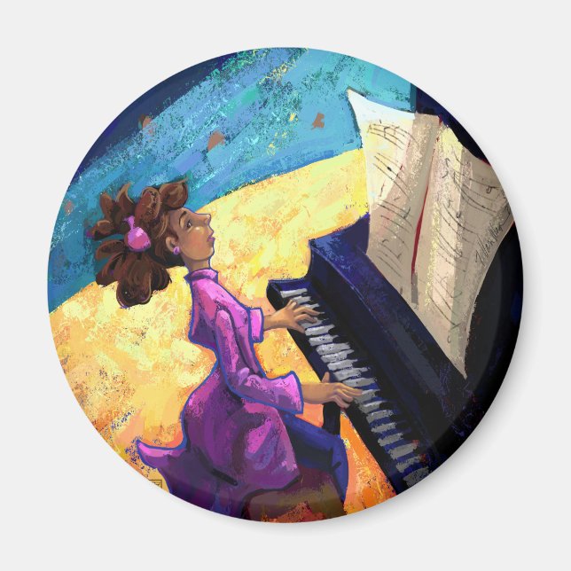 Piano-konsert Magnet (Framsidan)