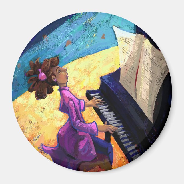 Piano-konsert Magnet (Framsidan)