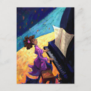 Piano-konsert Vykort