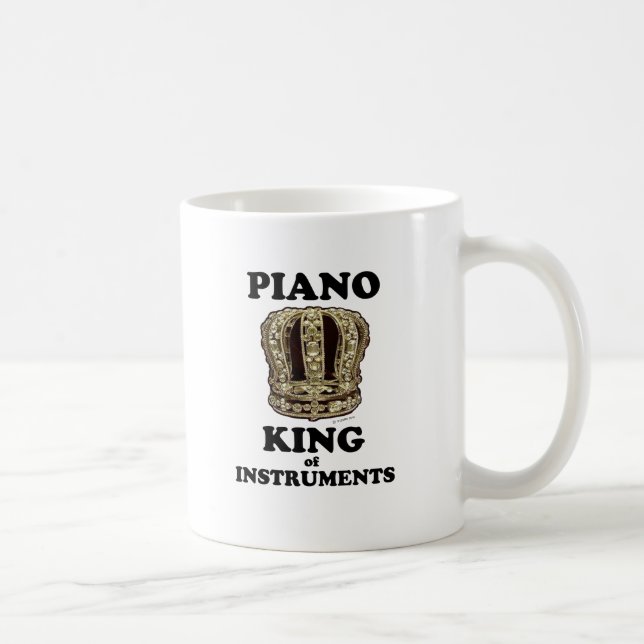 Piano Kung of Instruments Kaffemugg (Höger)