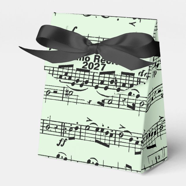 Piano Lakan Music för skäl Favoritbox Presentaskar (Framsidan Sidan)