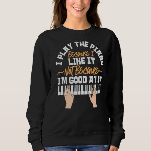 Piano Lärare Pianist Tangentbord.. Jag spelar Pian T Shirt