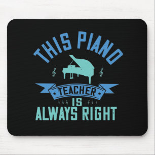 Piano-läraren är alltid Höger Musmatta