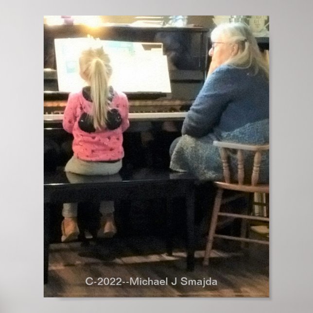 PIANO LESSON POSTER (Framsidan)