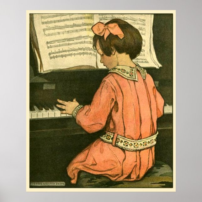 Piano Lesson Poster (Framsidan)