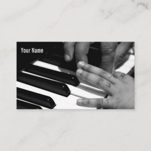Piano Lesson Visitkort
