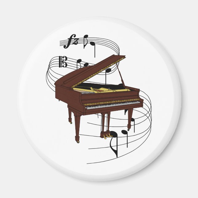 Piano Magnet (Framsidan)
