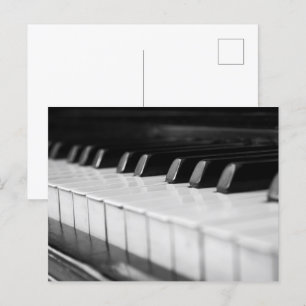 Piano-makrostängning Vykort