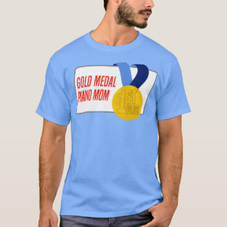Piano Mamma Guld Medal Award Gift T Shirt