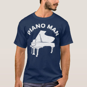 Piano Man Funny Tangentbord Pianist Musician Piano T Shirt