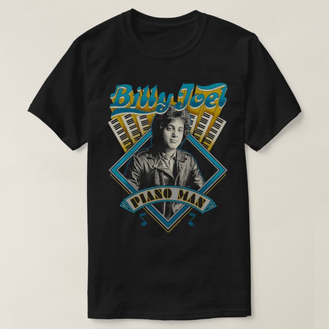 Piano Man T Shirt (Design framsida)