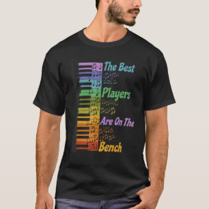Piano Music Älskare Pianist De bästa spelarna är p T Shirt