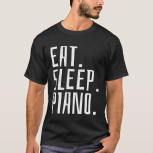 Piano Music Instrument Pianist Vintage Gift T Shirt