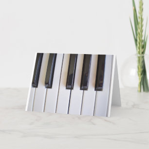 Piano Music Kort