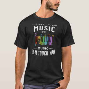 Piano Music Player Tangentbord Pianist Teacher Mus T Shirt