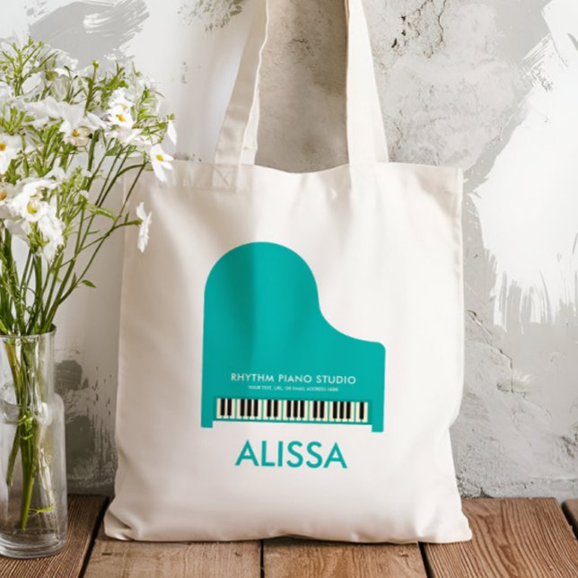Piano Music Studio, Teacher Promotional Student Tygkasse (Skapare uppladdad)