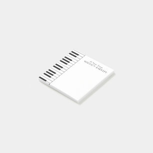 Piano Musician Band Teacher Post-it Notes Block