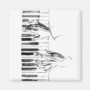 Piano Musik Magnet