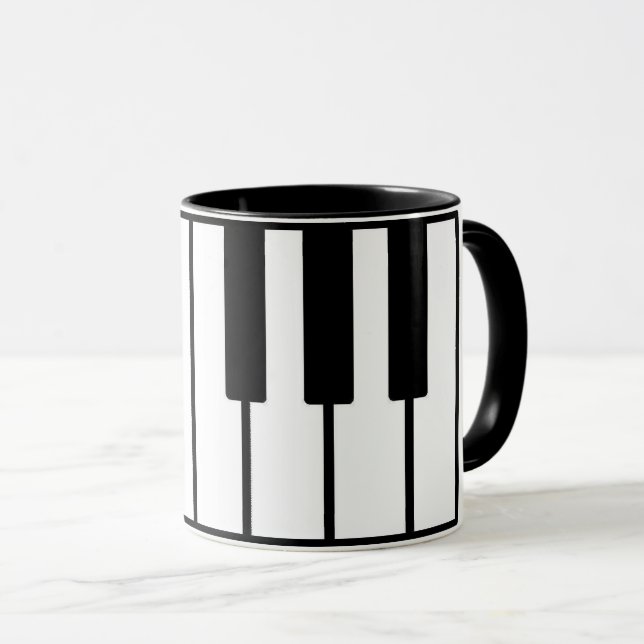 Piano Musik Mugg (Framsida höger)