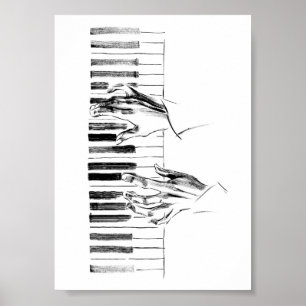Piano Musik Poster