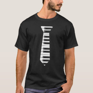 Piano Necktie Piano Player Pianist Classical Music T Shirt