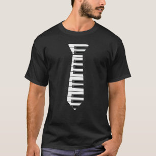 Piano Necktie Piano Player Pianist Classical Music T Shirt