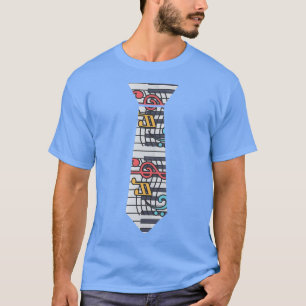 Piano Necktie Piano Player Pianist Classical Music T Shirt