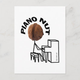 Piano Nöt Vykort