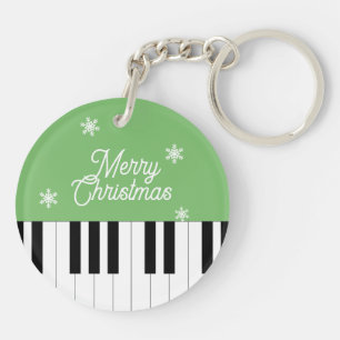 Piano Nyckel Jingle Bell God jul Red Grönt