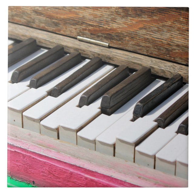 Piano Nycklar 2 Kakelplatta (Framsidan)