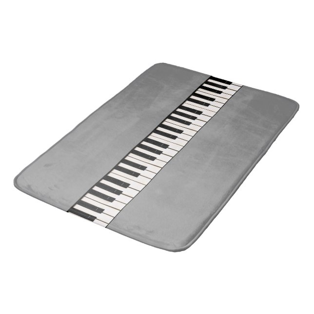 Piano Nycklar Badrumsmatta (Vinklad)