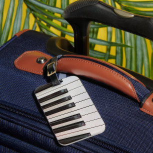 Piano Nycklar Bagagebricka