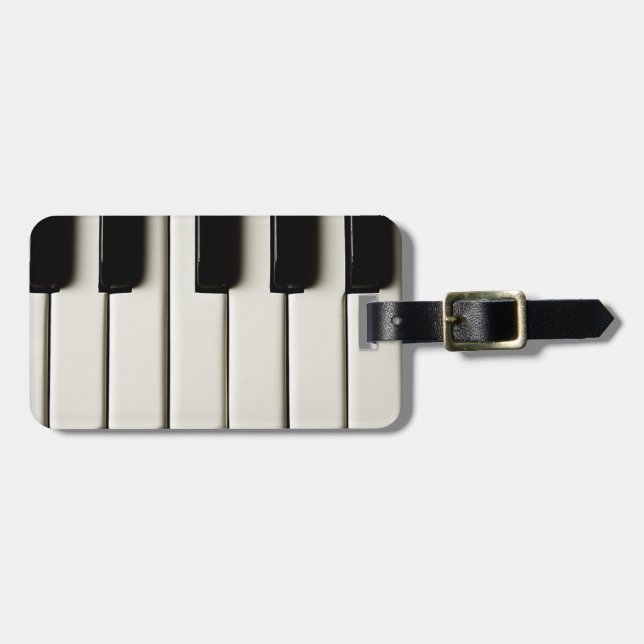 Piano Nycklar Bagagebricka (Horisontell Framsida)