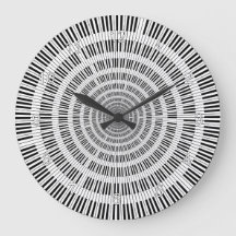 Piano Nycklar Black and White