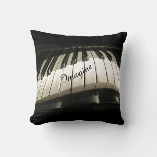 Piano Nycklar Decorative Dekorativ kudde