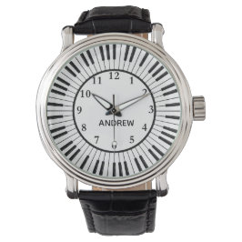 Piano Nycklar Design Watch Armbandsur