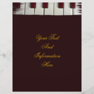 Piano Nycklar Flyer