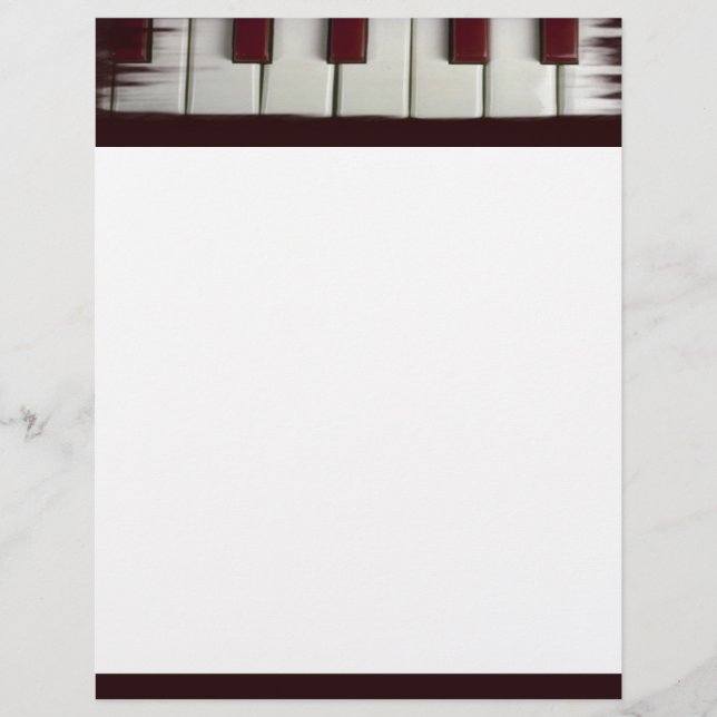 Piano Nycklar Flyer (Framsidan)