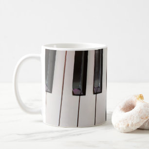 Piano Nycklar Kaffemugg
