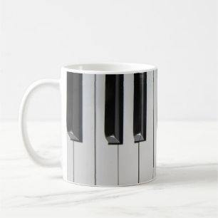 Piano Nycklar Kaffemugg
